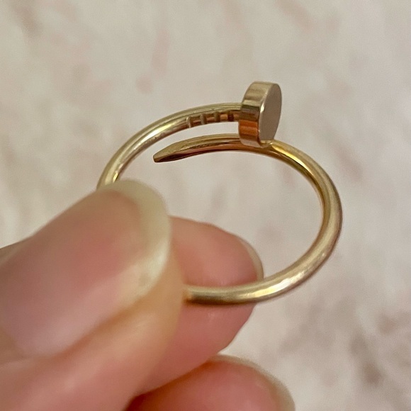 Cartier Juste un clou rose gold ring size 54 (6.75) - Picture 2 of 4